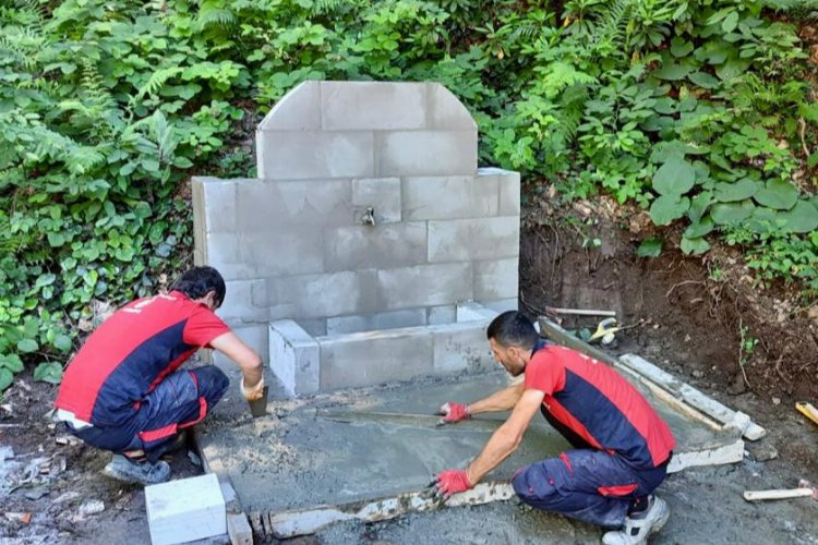 Kocaeli Başiskele'nin lezzetli suyuna yeni çeşme