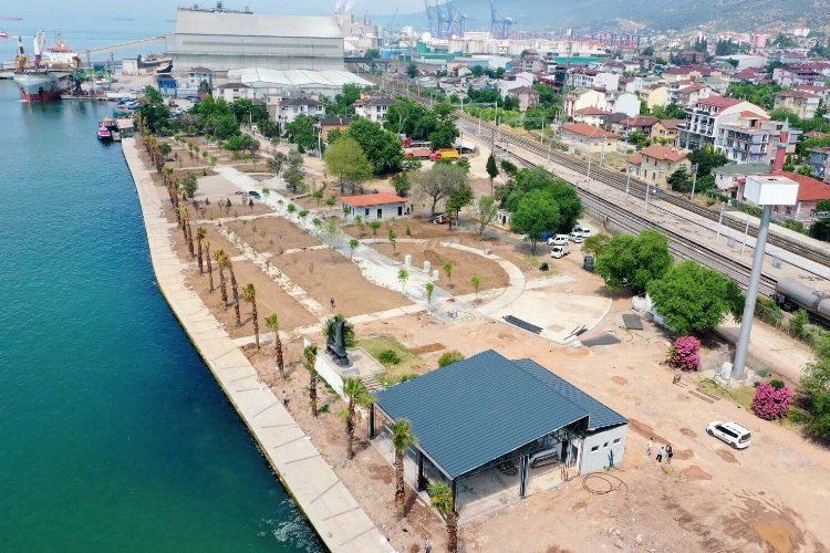 Kocaeli'de Körfez Atalar Parkı şekilleniyor