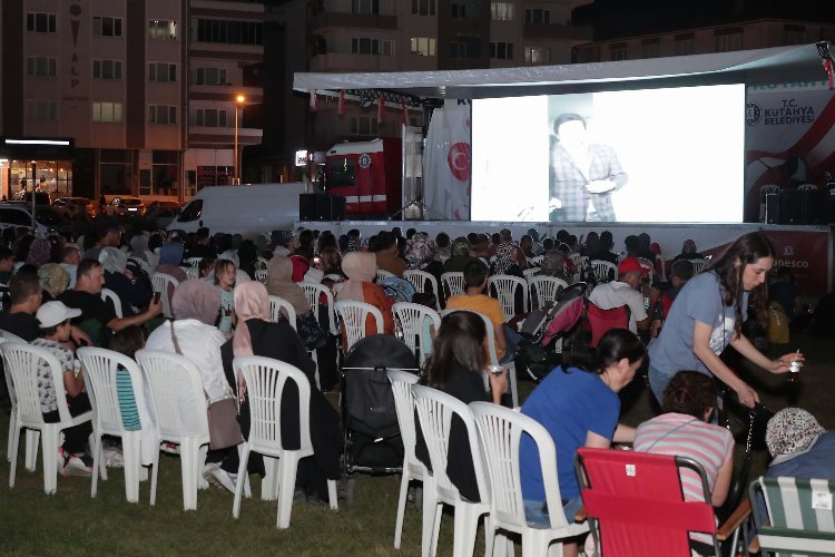 Kütahya'da yazlık sinema keyfi