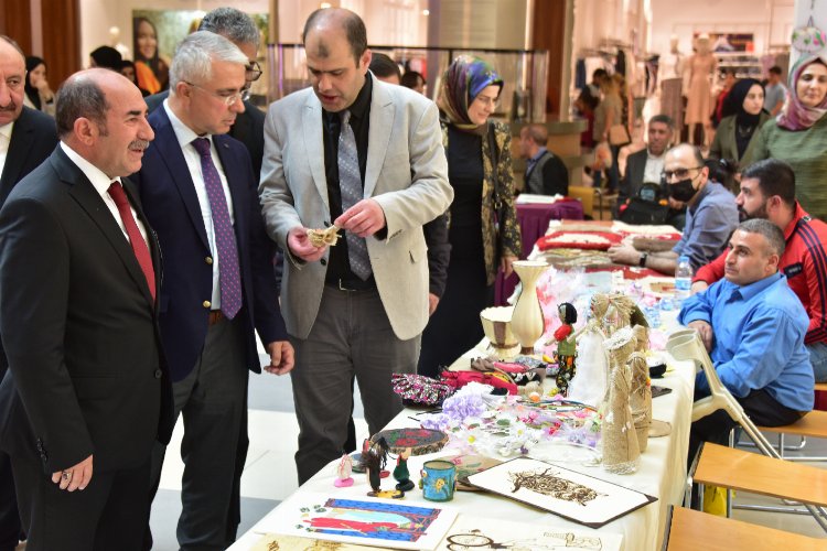 Malatya'da El Sanatları Sergisi büyük ilgi gördü