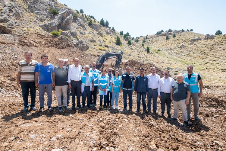 Malatya MASKİ'den kaptaj çalışması