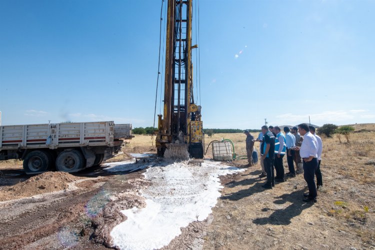 Malatya Yukarıörükçü'de sondaj çalışması