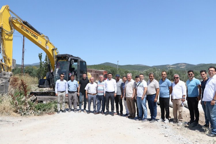 Manisa Akhisar'da Çamönü'nün altyapı sorunu çözülüyor