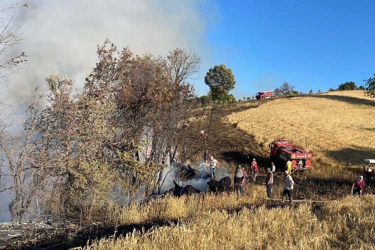 Manisa'da bir haftada bin 912 dönüm anızdan harap oldu!