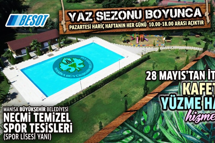 Manisa'da Necmi Temizel Spor Tesisleri 28 Mayıs’ta açılıyor