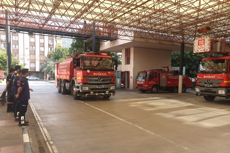 Manisa'dan Muğla'ya takviye ekip çıktı