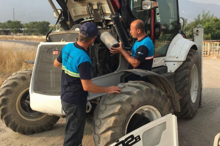 Manisa MASKİ'den mobil bakım onarım