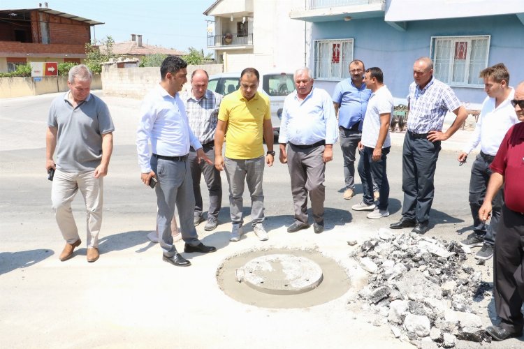 Manisa Saruhanlı'da alt yapıya 'üst yapı' ayarı