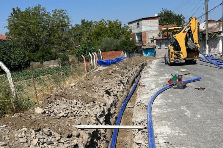 Manisa Turgutlu'da Irlamaz’a sağlıklı içme suyu