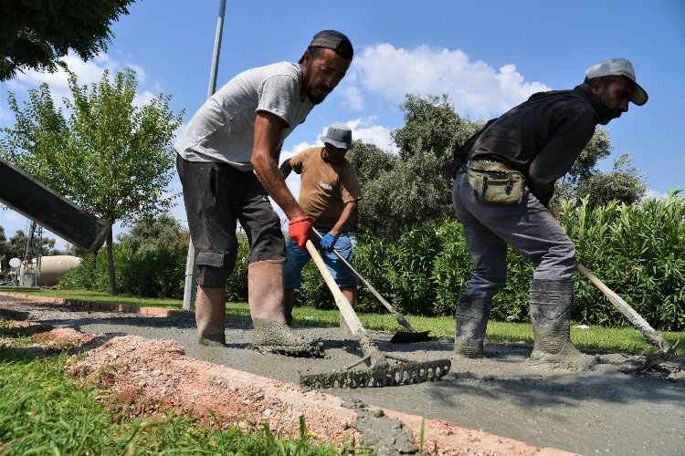 Menteş yürüyüş yolunda sona doğru