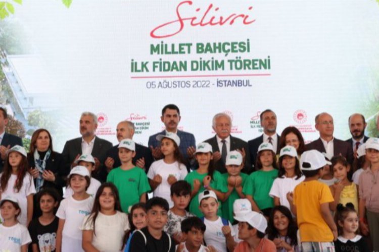 Millet Bahçesi'ne ilk fidan dikildi