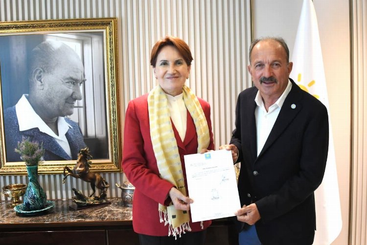 Muğla'da Başkan Saatçı'ya Akşener'in doğum gününde 'İYİ' yetki