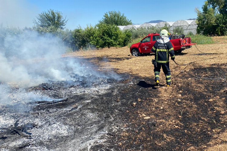 Muğla'dan anız yangınlarına karşı uyarı