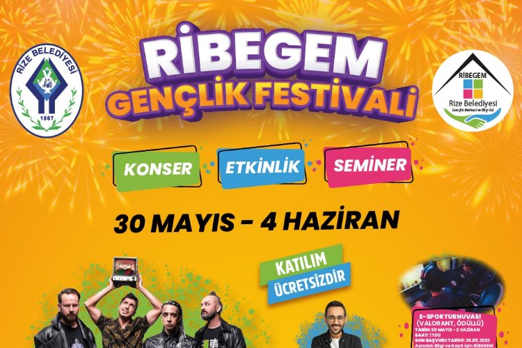 RİBEGEM, Gençlik Festivali'ne sayılı günler kaldı 