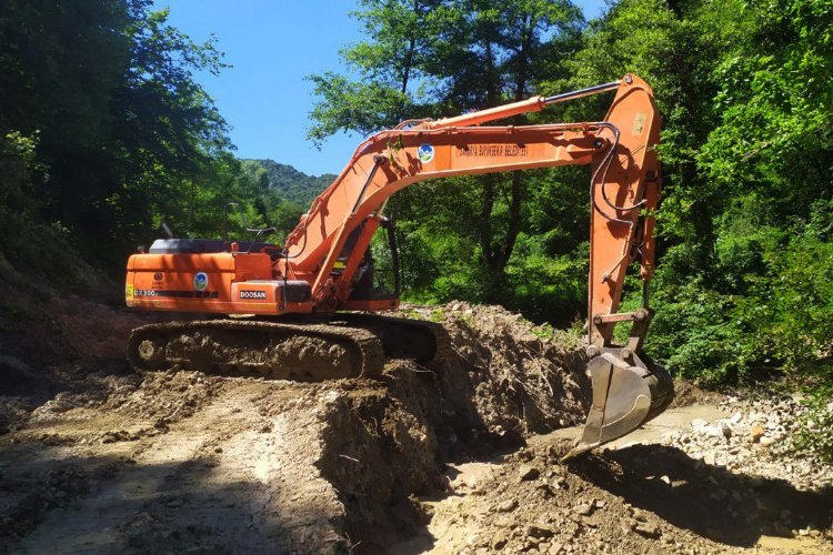 Sakarya’da sel bölgesinde yoğun mesai