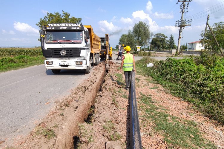 Sakarya'nın 5 mahallenin içme suyu sorunu çözüme kavuşuyor