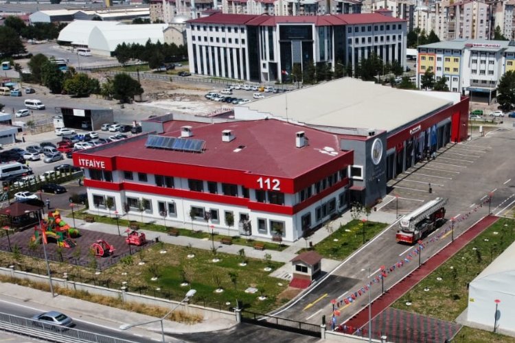 Sivas İtfaiyesi yeni binasına kavuştu