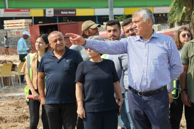 Zeydan Karalar çalışmaları denetledi, yeni müjde verdi