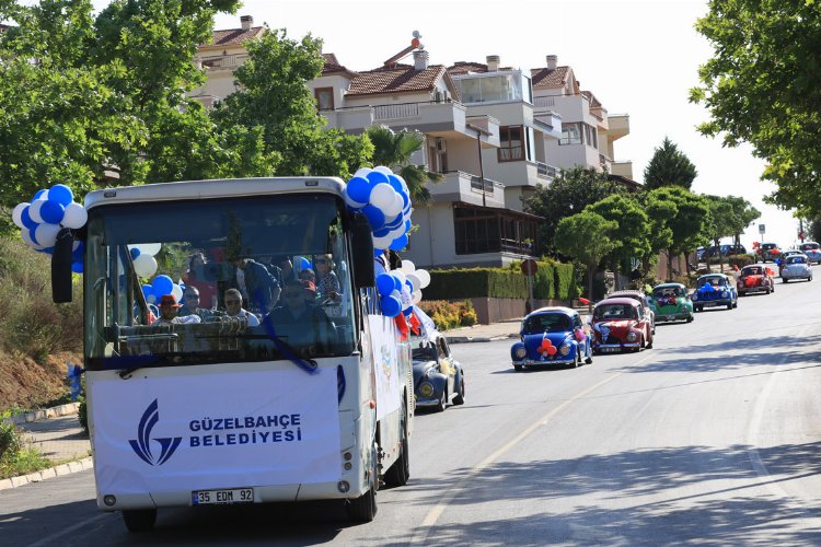 İzmir Güzelbahçe'de 'vosvos'lu coşku