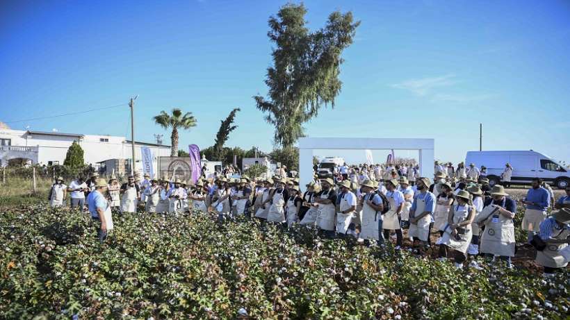 Maritaş Denim, Harran Ovası’nda İkinci Rejeneratif Pamuk Hasadını Gerçekleştirdi